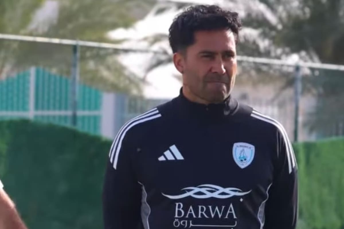 El exfutbolista está en Qatar.
