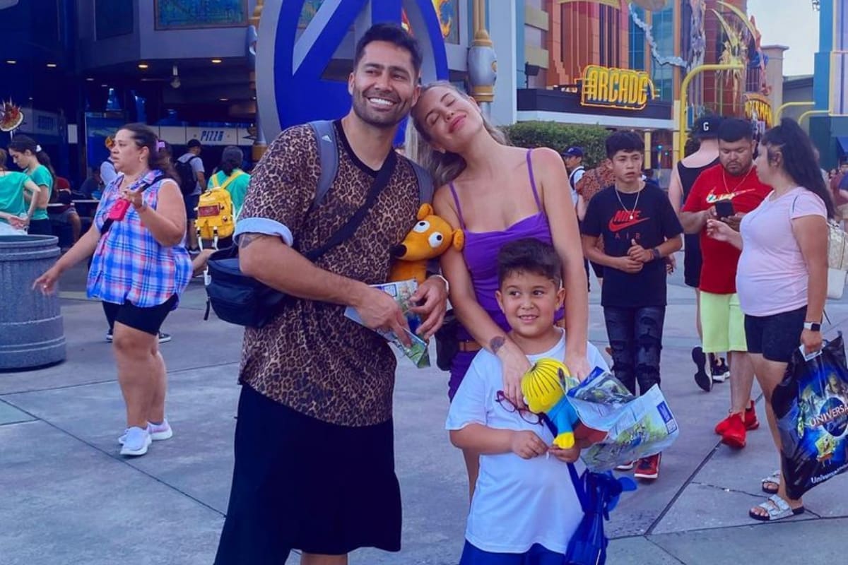 El retoño de la pareja cumple siete años y luce así de grande.