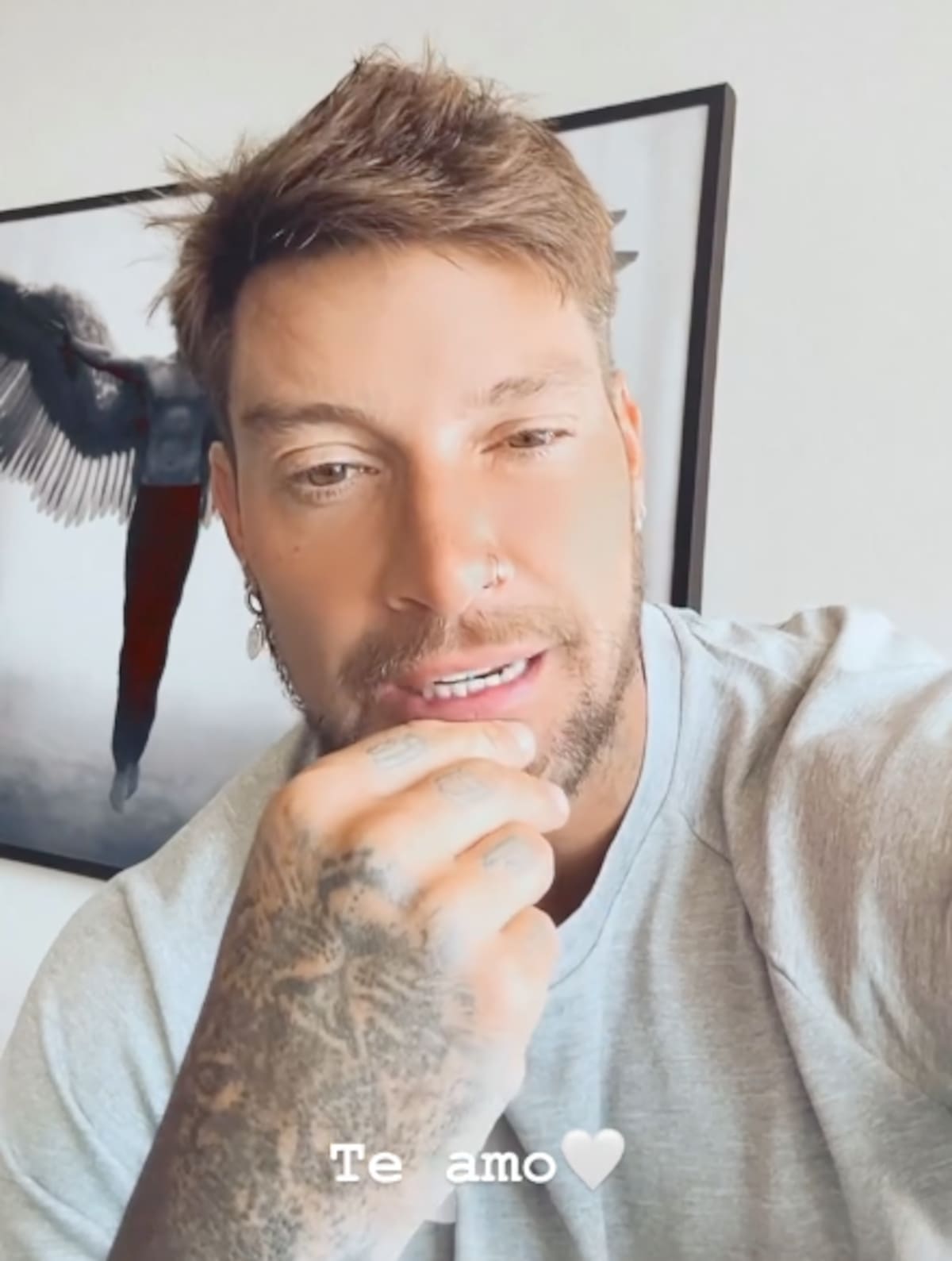 Luis Mateucci en su video para Daniel Aránguiz.