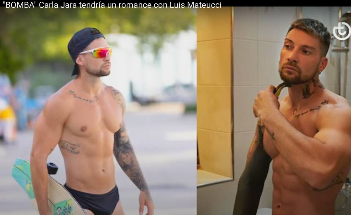 Luis Mateucci estaría conquistando a Carla Jara.