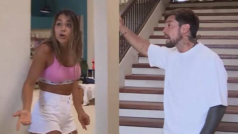 Discusión entre Luis Mateucci y "La Chama" en Tierra brava. - Créditos: Canal 13