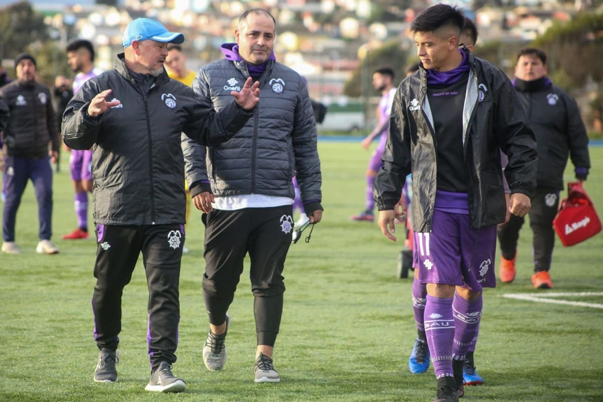 Luis Musrri en San Antonio Unido.