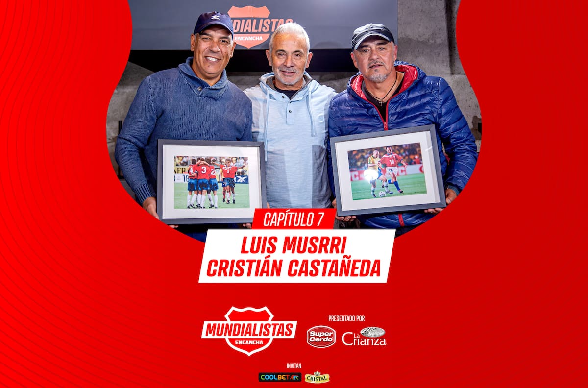 Luis Musrri y Cristián Castañeda en Mundialistas