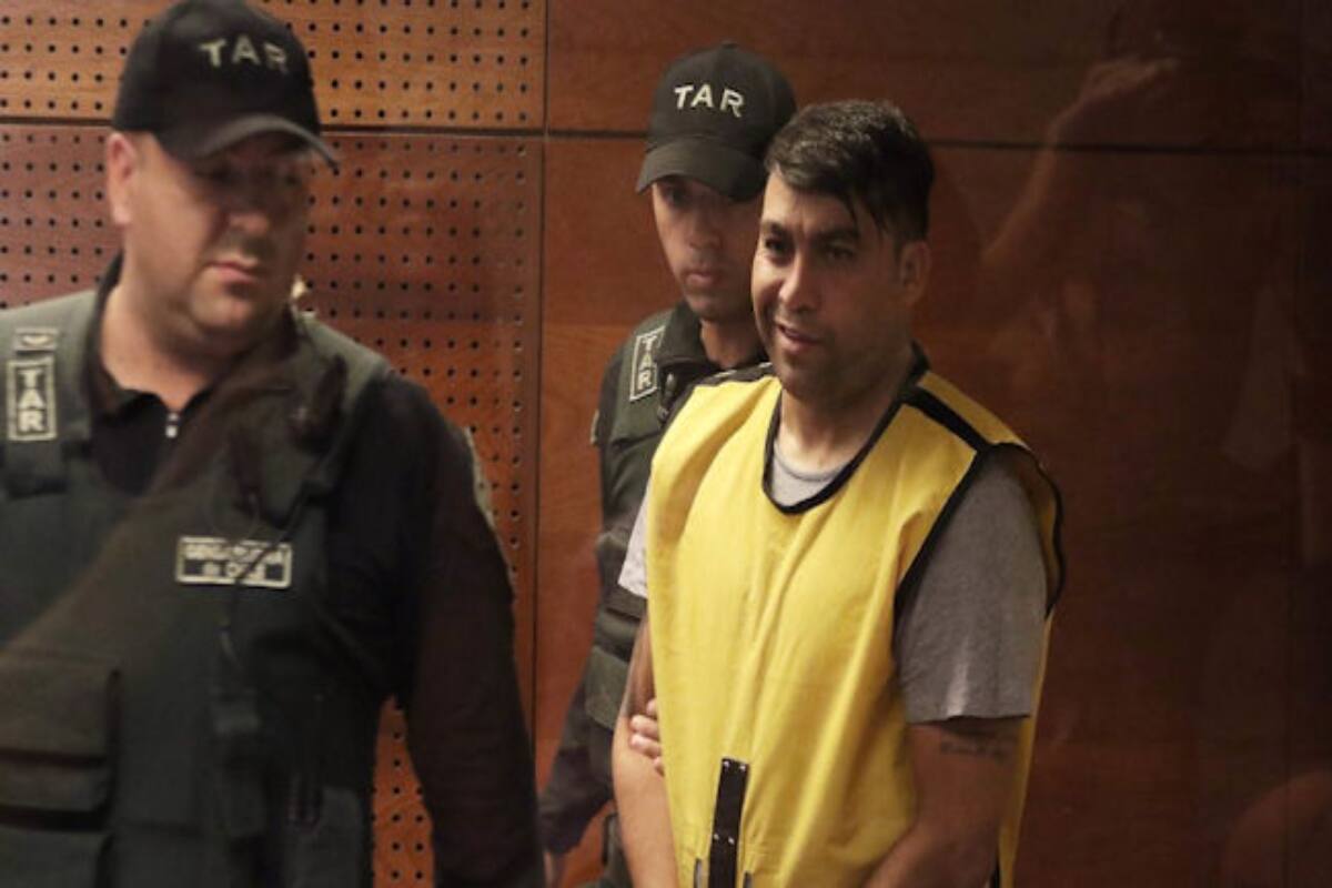 El día de la sentencia de 10 años y un día de presidio para Luis Núñez.