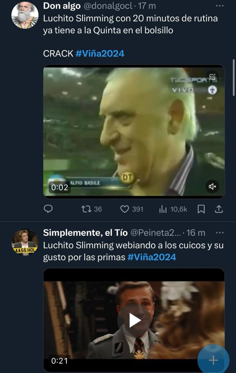 Luis Slimming y su comentado show.