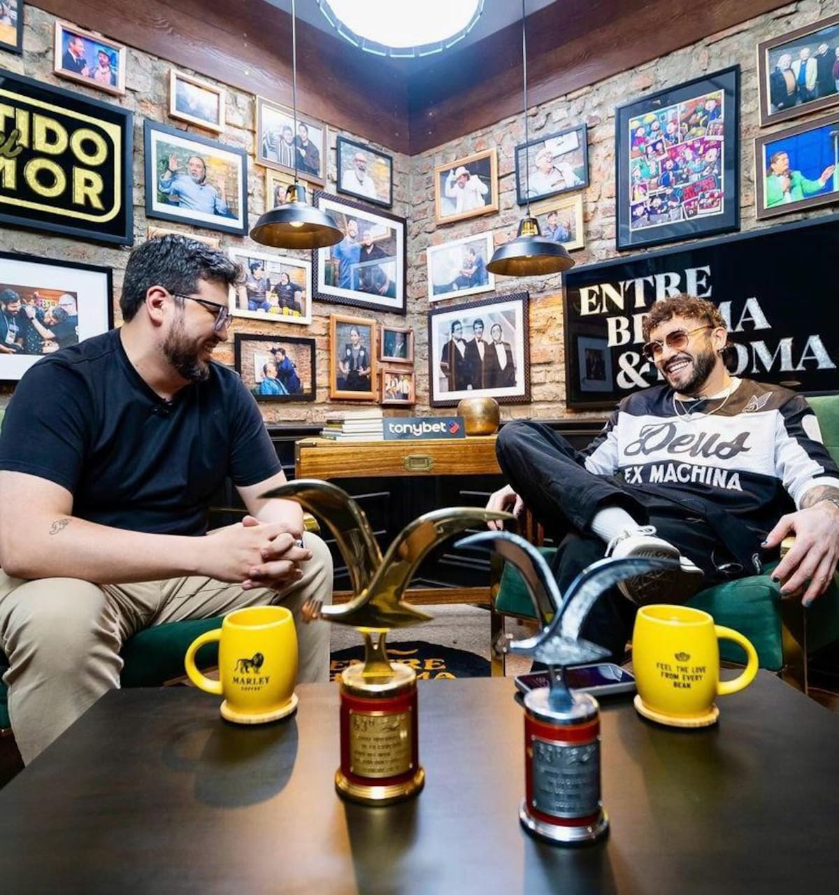 Luis Slimming reveló que buscaba que el final de su rutina fuera con Naya Fácil, Edo Caroe, Fabrizio Copano y Stefan Kramer.