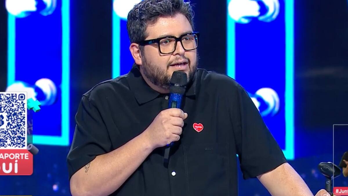 VIDEO | El chiste de Luis Slimming sobre Cathy Barriga en la Teletón 2024