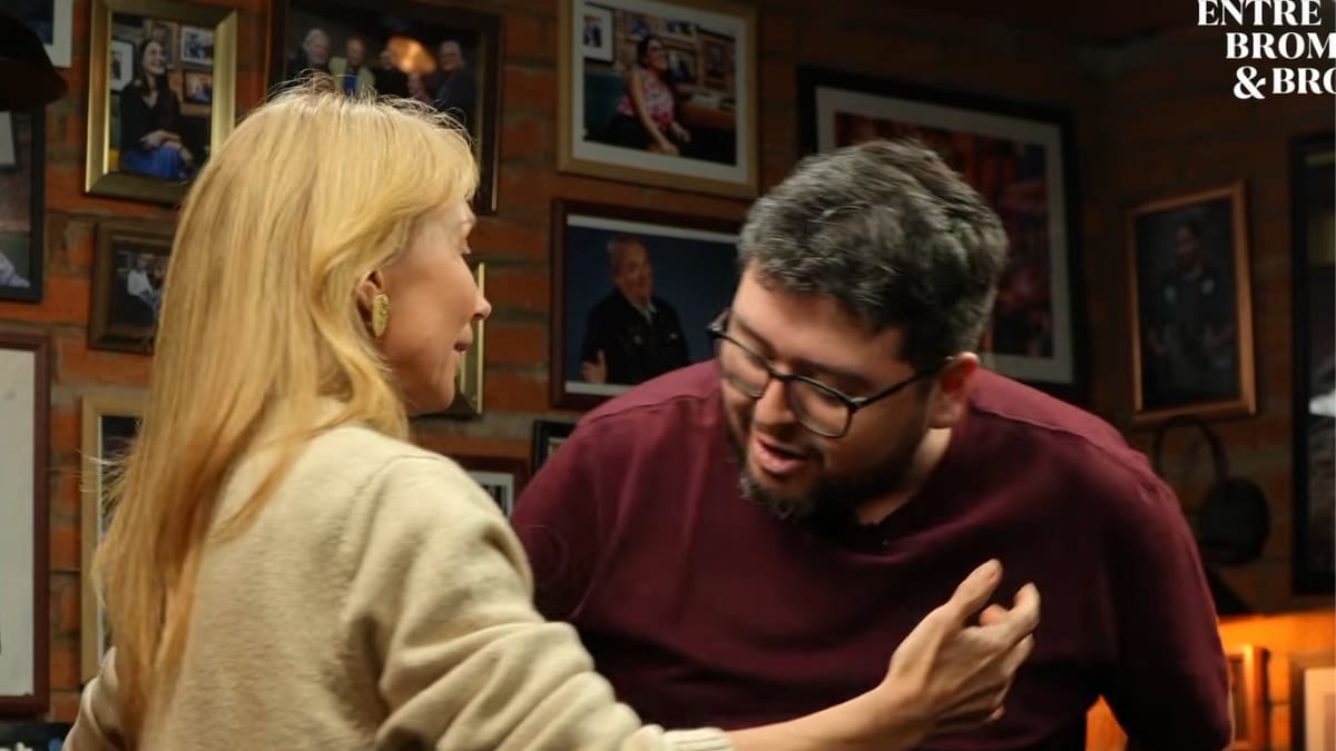 “Me pegaste un agarrón”: Luis Slimming recordó cómo fue su incómodo primer encuentro con Karen Doggenweiler