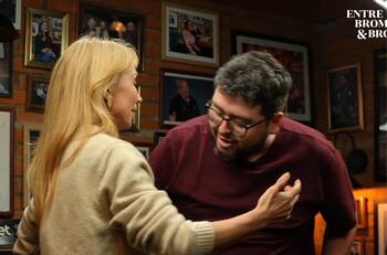 “Me pegaste un agarrón”: Luis Slimming recordó cómo fue su incómodo primer encuentro con Karen Doggenweiler