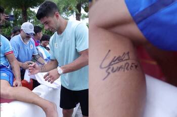 VIDEO | El imborrable recuerdo que se llevó un hincha de Luis Suarez
