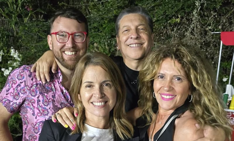 estuvieron presentes en la celebración del matinal de Chilevisión, junto a Julio César Rodríguez.