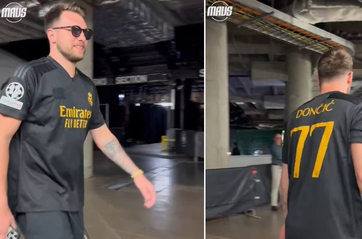 Otra noche estelar de Luka Doncic: llegó con la camiseta de Real Madrid e igualó importante récord de LeBron James