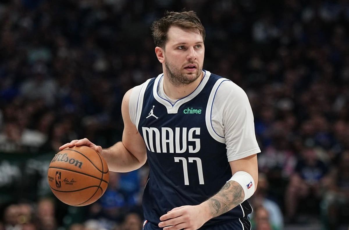 La especial visita que recibió Luka Doncic durante los playoffs de la NBA: “Es increíble que estuviera aquí”