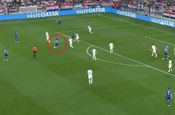 VIDEO | ¡Para aplaudir de pie! La notable asistencia de Luka Modric en goleada de Croacia