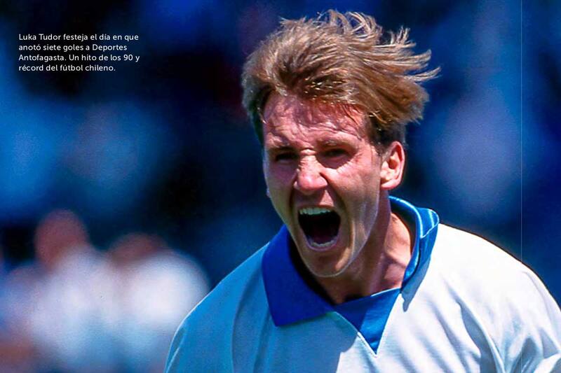 El atacante de la UC pasó a la historia al marcar siete goles en un partido. Fue a Antofagasta en San Carlos.