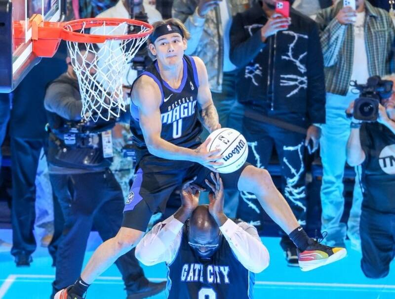 Mac McClung ganó la competencia de clavadas de la NBA