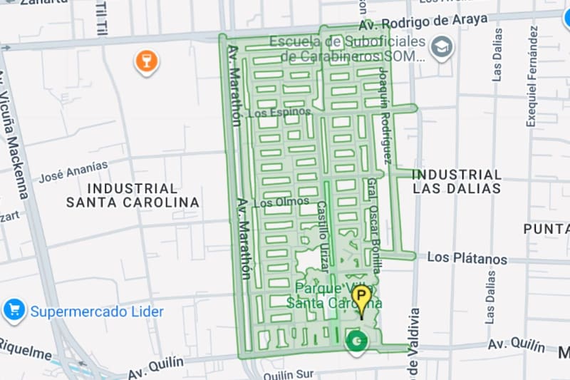 Los trabajos ya fueron avisados por la empresa hídrica.
Créditos: Aguas Andinas.