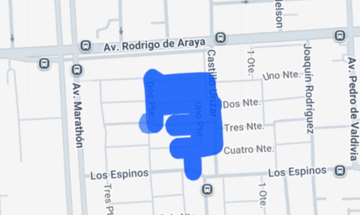 El corte programado se ubica cerca de Av. Rodrigo de Araya. Foto: Enel.