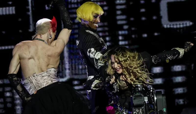Madonna cantó Like a Virgin y mucho más en Brasil.