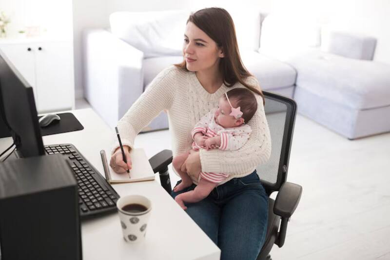 Las mujeres optan por negocios propios a trabajos tradicionales.
Créditos: Freepik.