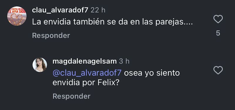 La actriz respondió por redes sociales.