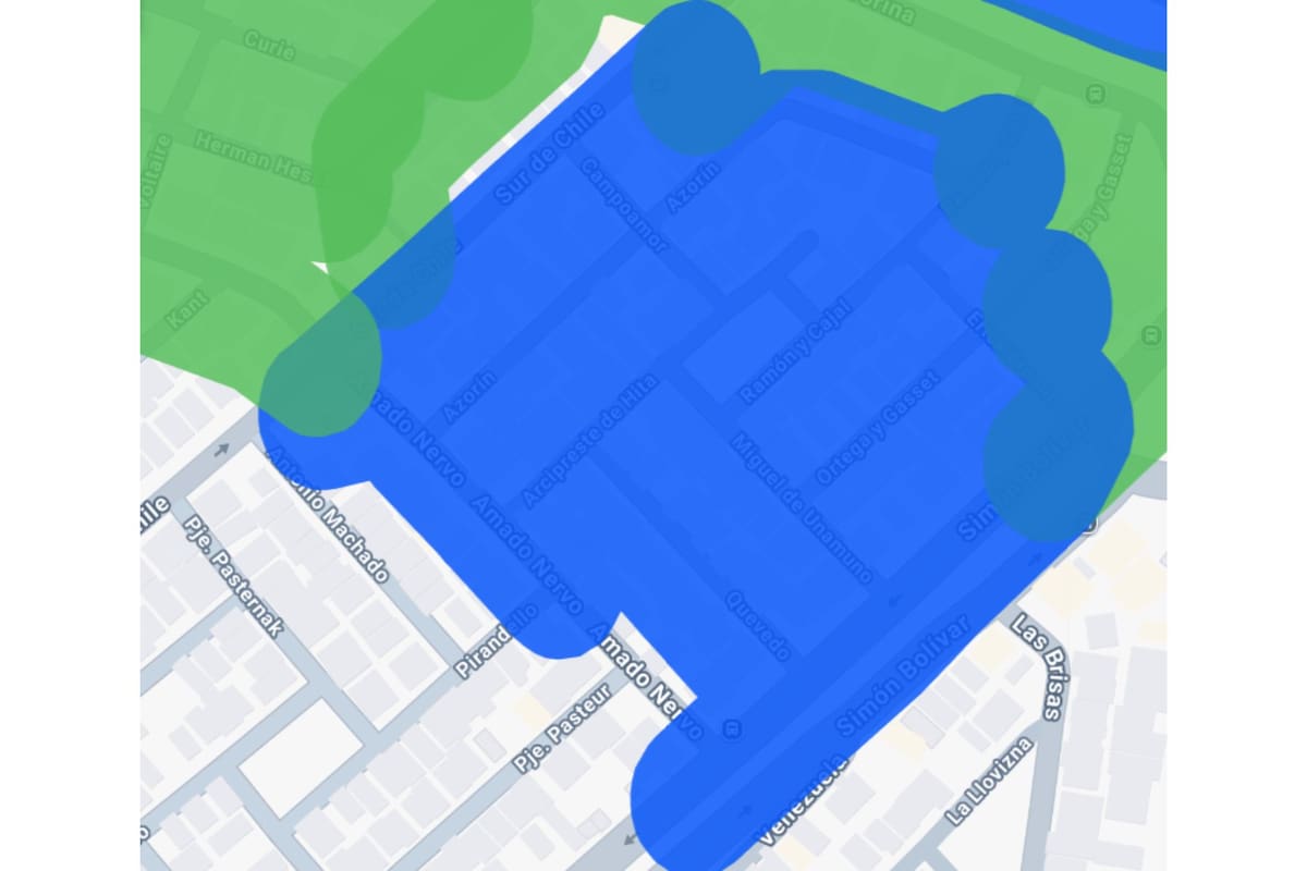 Estos trabajos fueron avisados por la propia empresa eléctrica.
Créditos: Enel.
