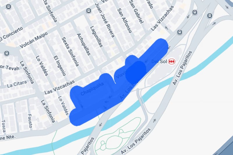 Vecinos del sector van a estar sin luz hasta las 16:30 horas.
Créditos: Enel.