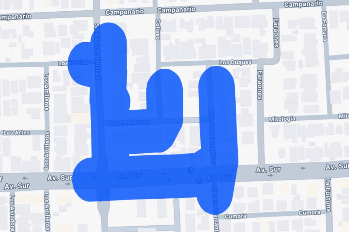 Dos sectores de la comuna se verán afectados por los cortes de luz este martes. Créditos: Enel.