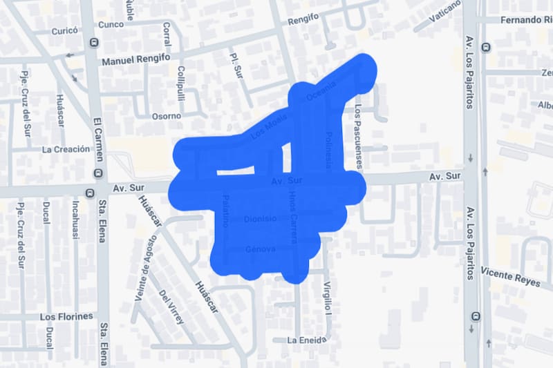 Dos sectores de la comuna se verán afectados por la interrupción del suministro este martes. Créditos: Enel.