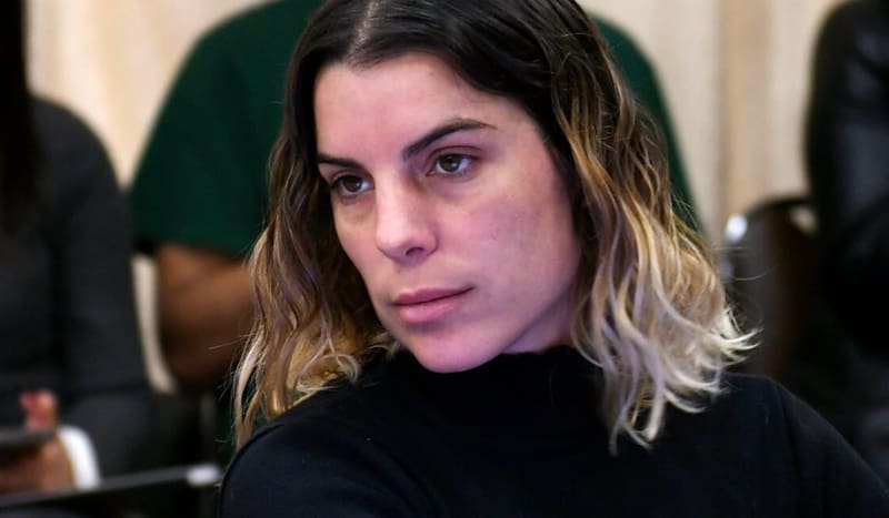 estaría internada en la clínica.