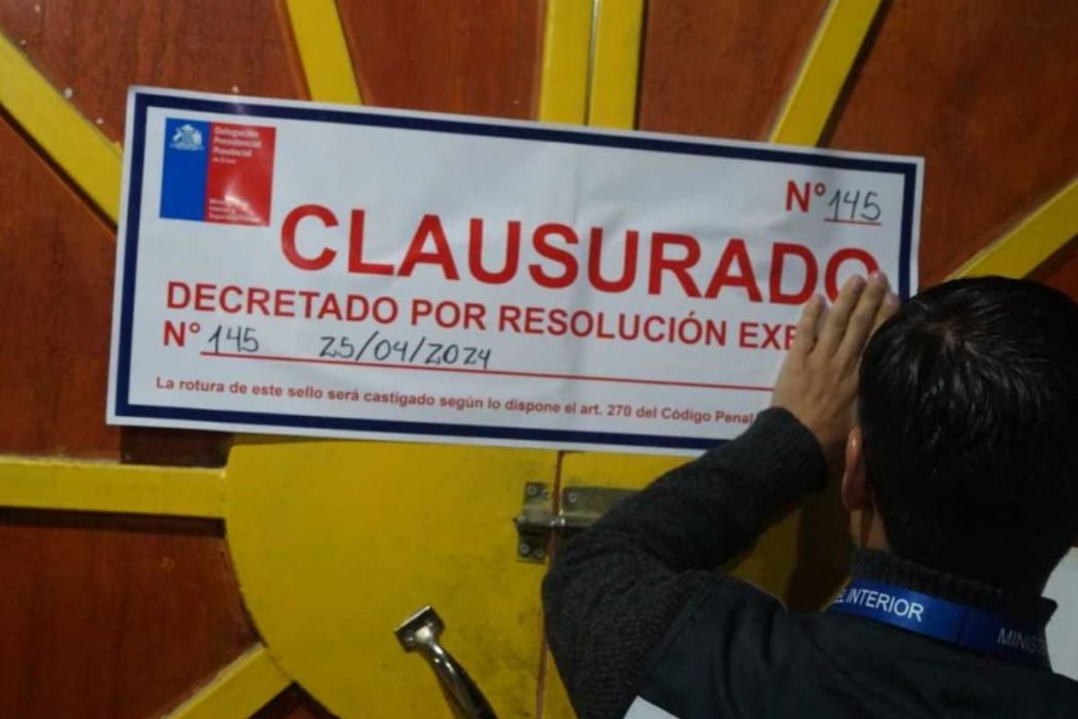 Las clausuras han ocurrido principalmente por problemas con las patentes de funcionamiento.