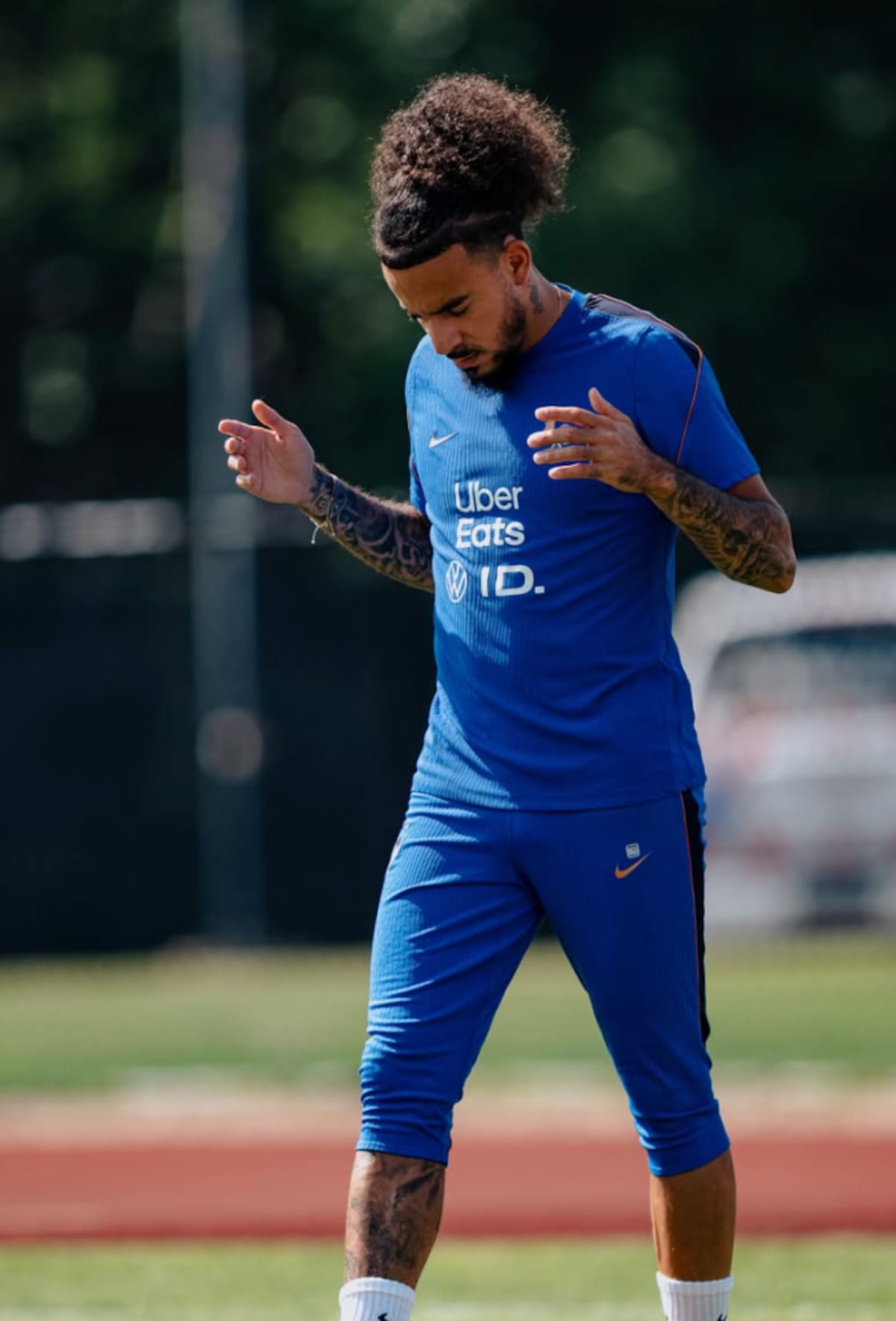 Se lesionó en entrenamiento y preocupa a Francia.