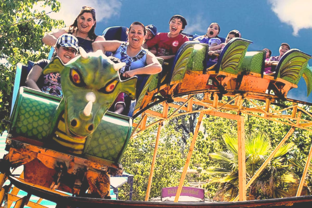 El mejor lugar de entretenimiento para niños y adultos. Créditos: mampato.cl
