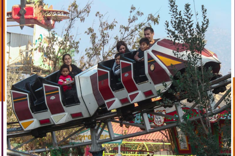 El parque de diversiones tiene dos sedes activas en la RM. Créditos: @mampato_oficial