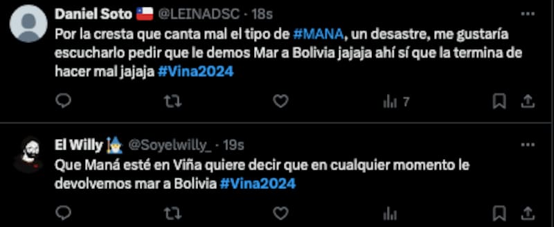 Fuertes críticas recibió Maná en redes sociales.