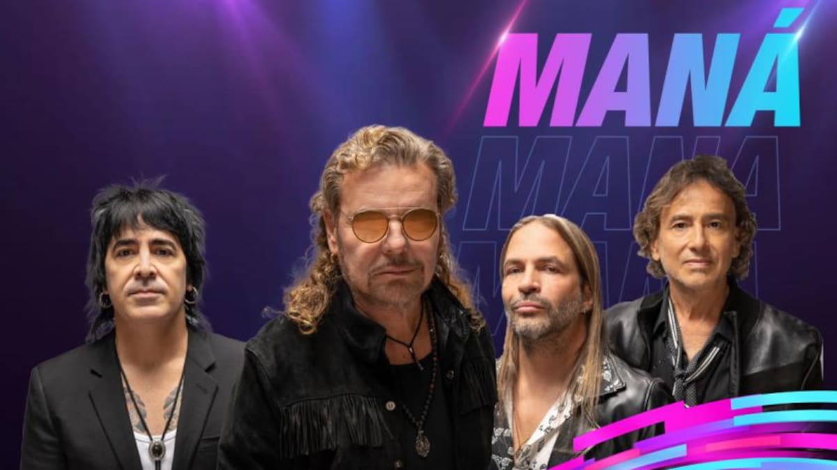 Maná se presentará este martes 27 de febrero en el Festival de Viña 2024.