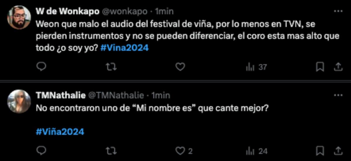 Críticas por presentación de Maná en el Festival de Viña 2024.