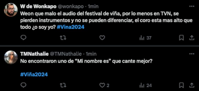 Críticas por presentación de Maná en el Festival de Viña 2024.