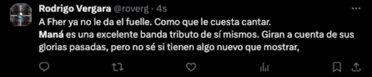 Algunas críticas hacia Maná.