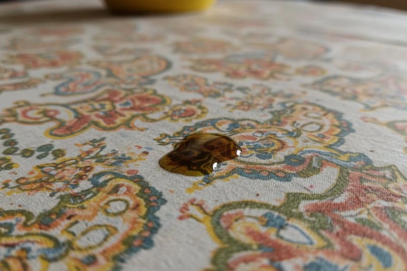 Te enseñamos una forma muy sencilla de dejar tus manteles como nuevos si se ensuciaron con comida durante las celebraciones de fin de año. Créditos: La Compañía Francesa.