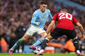 El Derbi se toma la Premier League: horario y quién transmite Manchester United vs. Manchester City