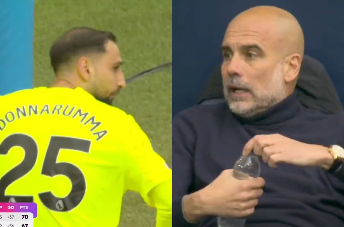 VIDEO | Dos goles en dos minutos: el fatal error de Donnarumma para que Arsenal se lo empate al City