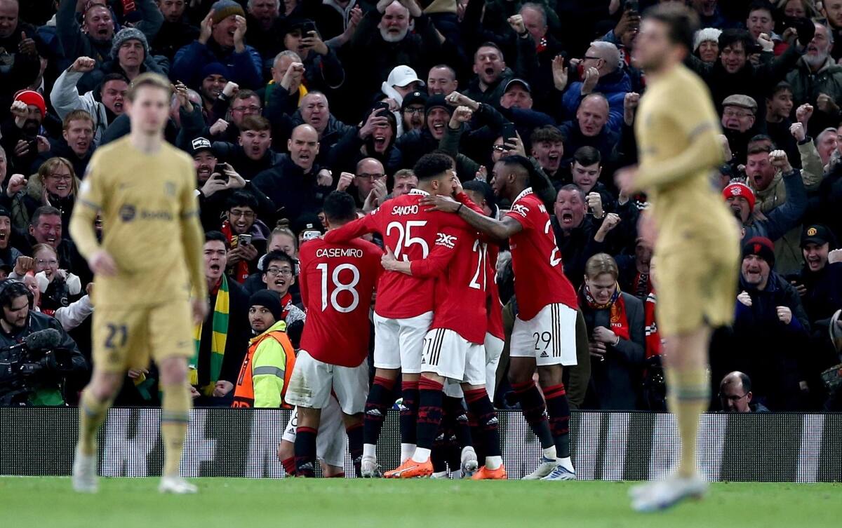 Manchester United inscribió su nombre en la siguiente fase. Foto: EFE.