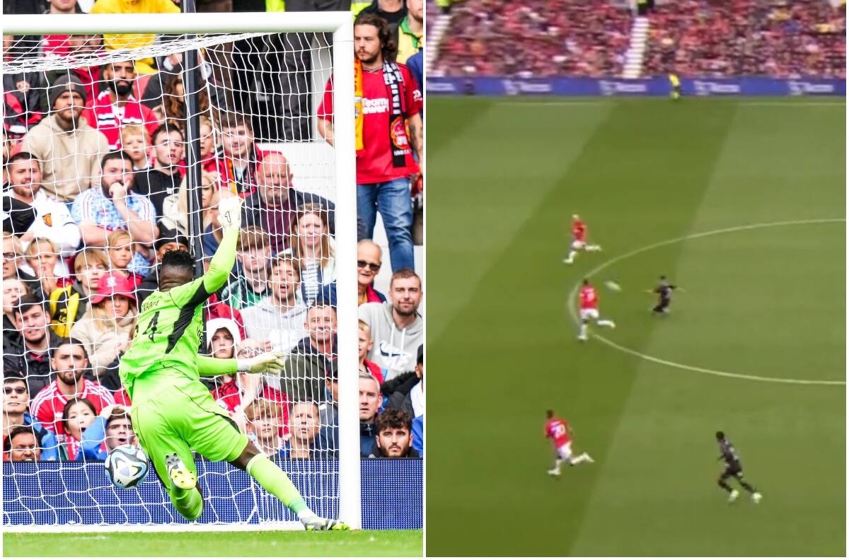 VIDEO | El golazo de mitad de cancha del Lens a Manchester United en Old Trafford