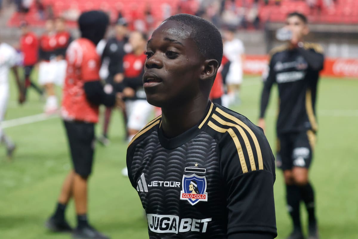 Fue víctima de insultos racistas en un duelo de la Sub 20. Foto: Photosport