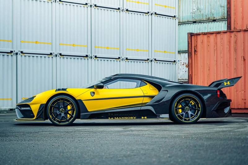 Mansory desarrolló un deportivo inspirado en Stephen Curry