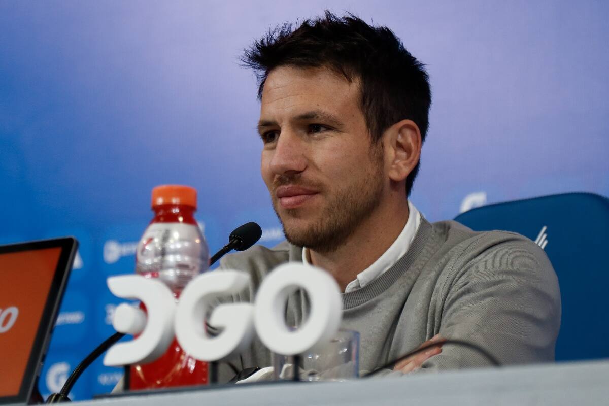 El gerente deportivo de Universidad de Chile.