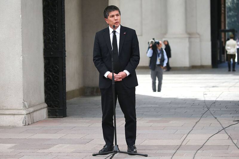 Manuel Monsalve fue destituido como subsecretario del Interior.