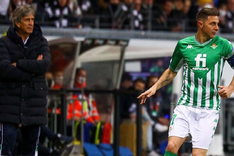 junto a Joaquín en el Betis.