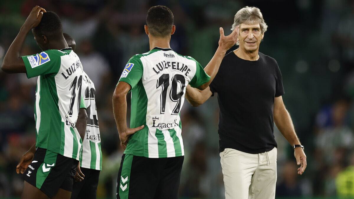 El entrenador de Betis podría perder a una de sus grandes figuras, Luiz Felipe.